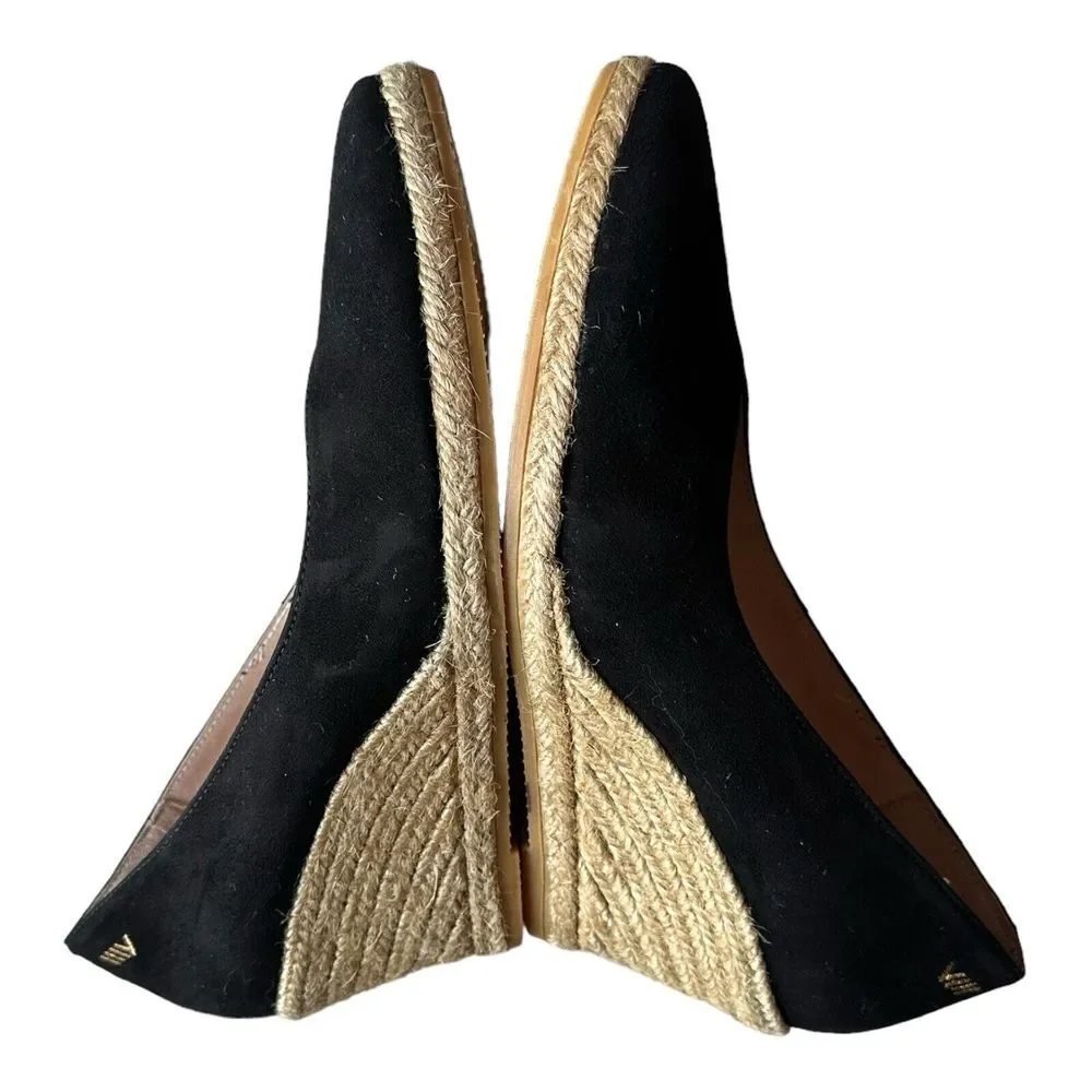 Eric Michael, Womens Teva‎ Espadrille Heel Black EU 38 US 7